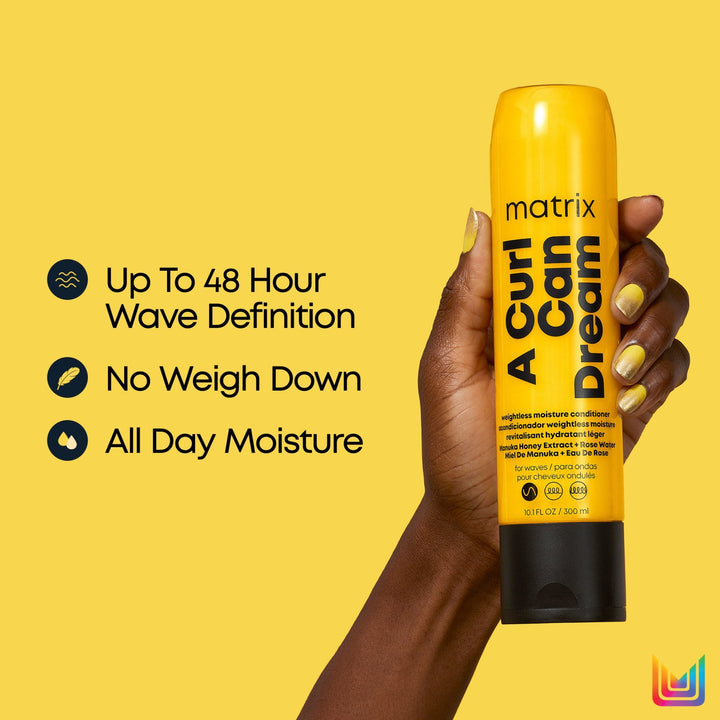 Matrix A Curl Can Dream Weightless Moisture Conditioner - key benefits