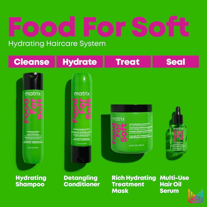 Matrix Food For Soft Trio - Food For Soft hydrating system: cleanse, hydrate, treat, seal