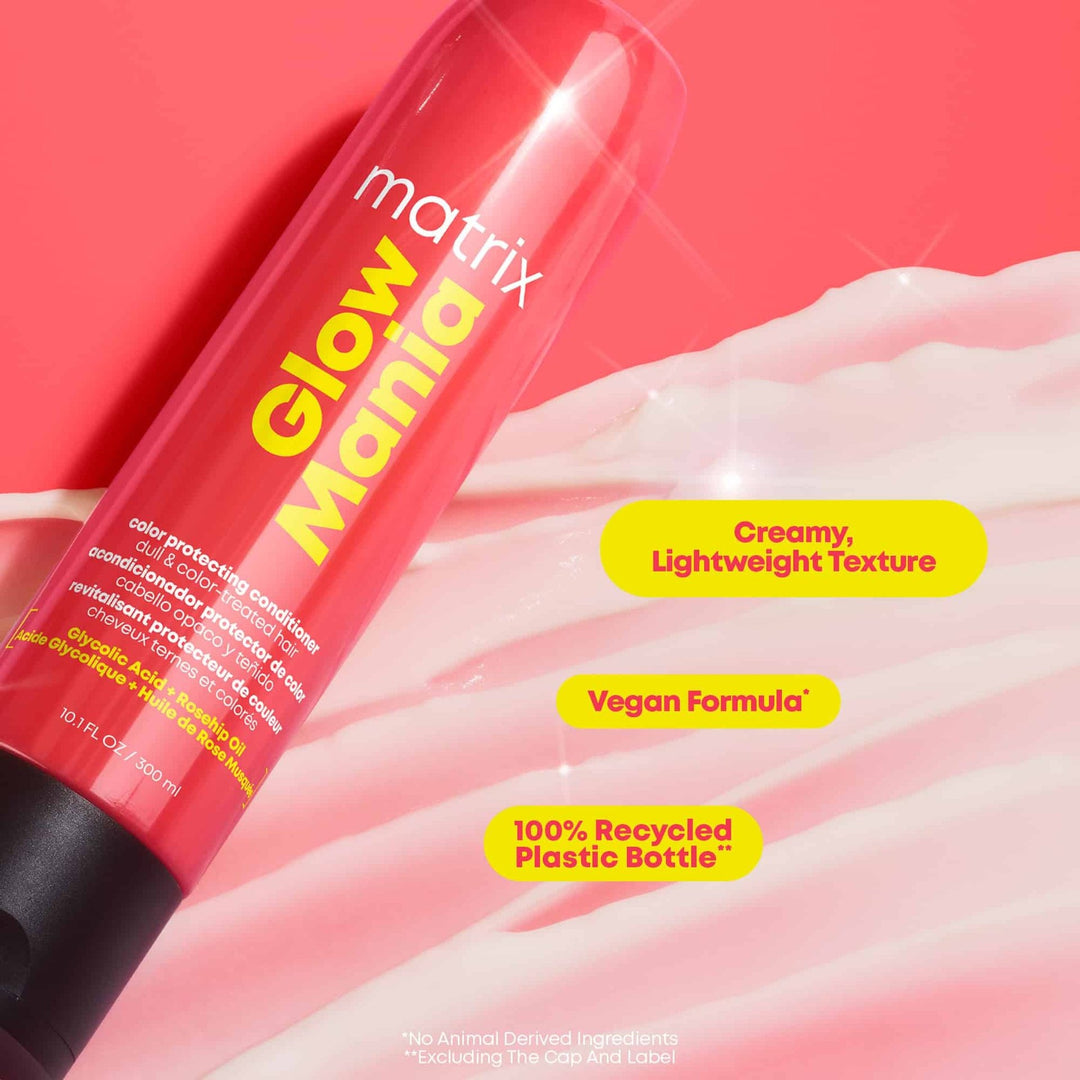 Matrix Glow Mania Color Protecting Conditioner - creamy texture