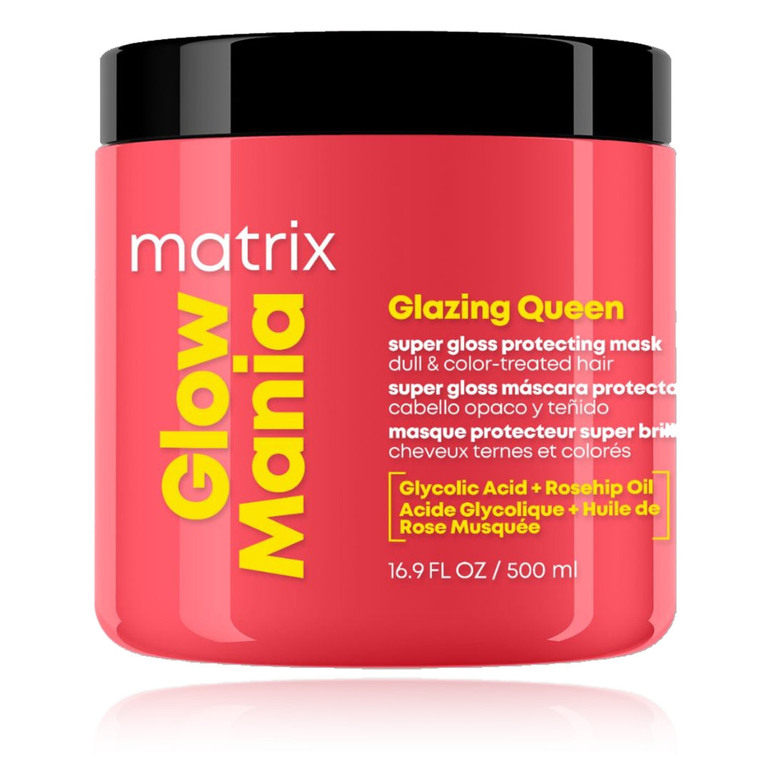 Matrix Glow Mania Glazing Queen Super Gloss Protecting Mask 16.9 oz (500 ml)