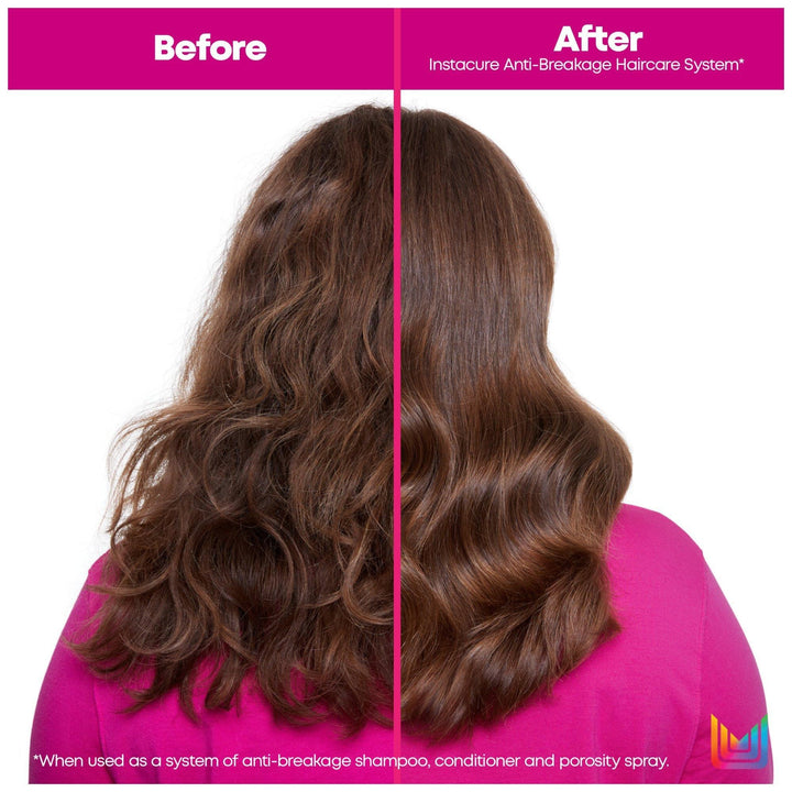 Matrix Instacure Anti-Breakage Shampoo - before and after using the Instacure system
