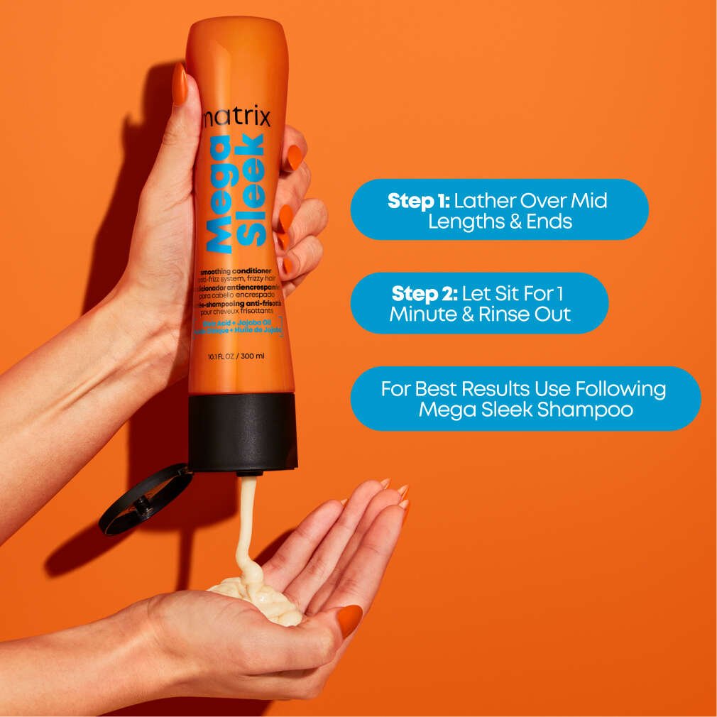 Matrix Mega Sleek Smoothing Conditioner - how to use