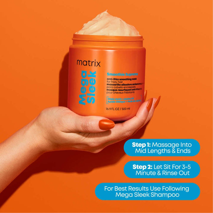 Matrix Mega Sleek Smoothie Supreme Mask - how to use