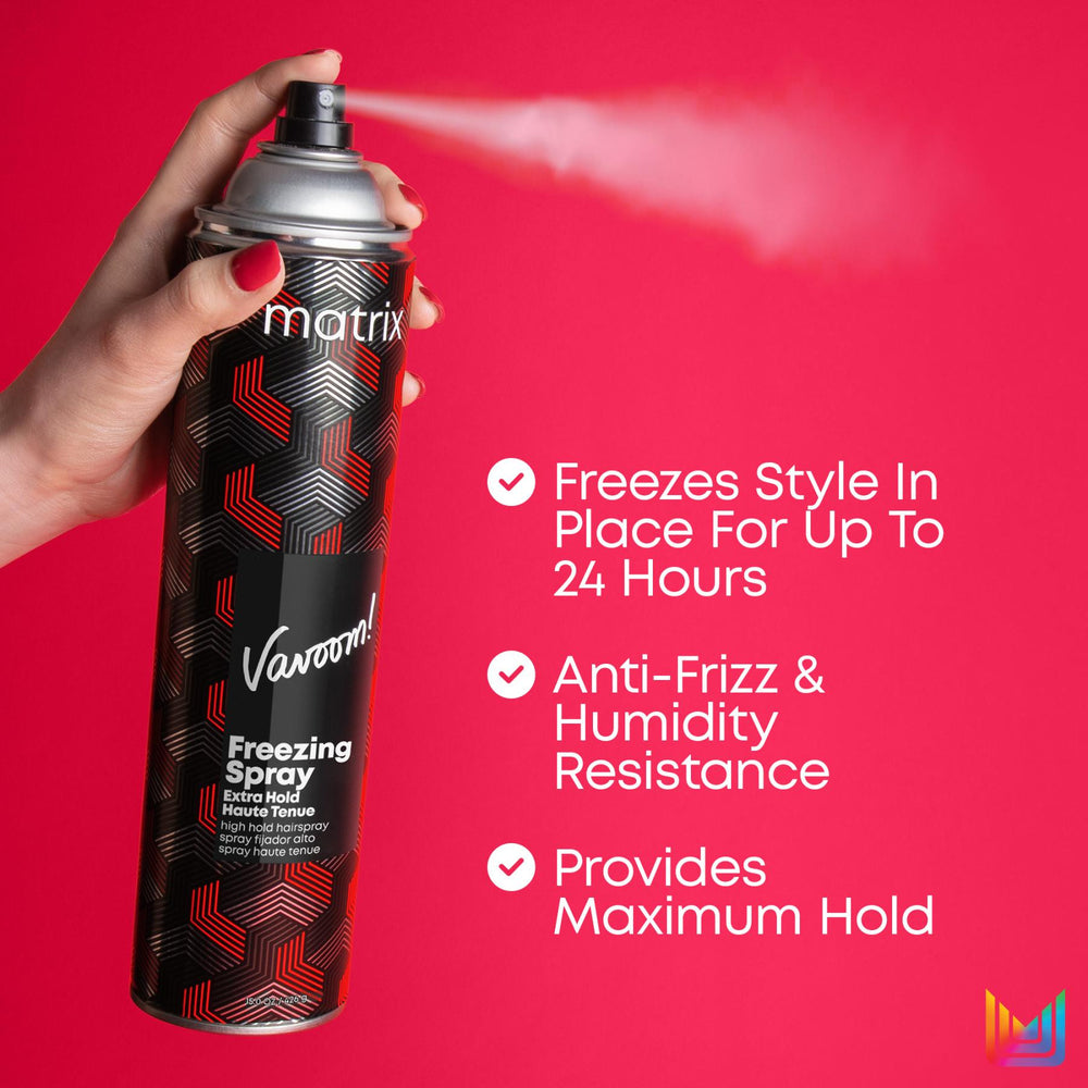 Matrix Vavoom Freezing Spray Extra Hold - key benefits