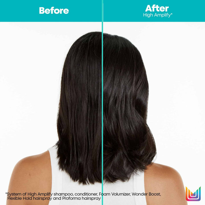 Matrix High Amplify Wonder Boost Root Lifter - before and after volume