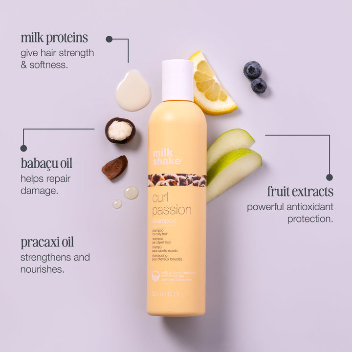 milk_shake Curl Passion Shampoo key ingredients