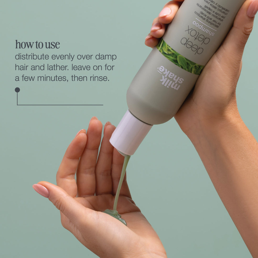 milk_shake Deep Detox Shampoo how to use