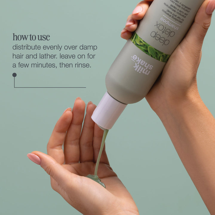 milk_shake Deep Detox Shampoo how to use