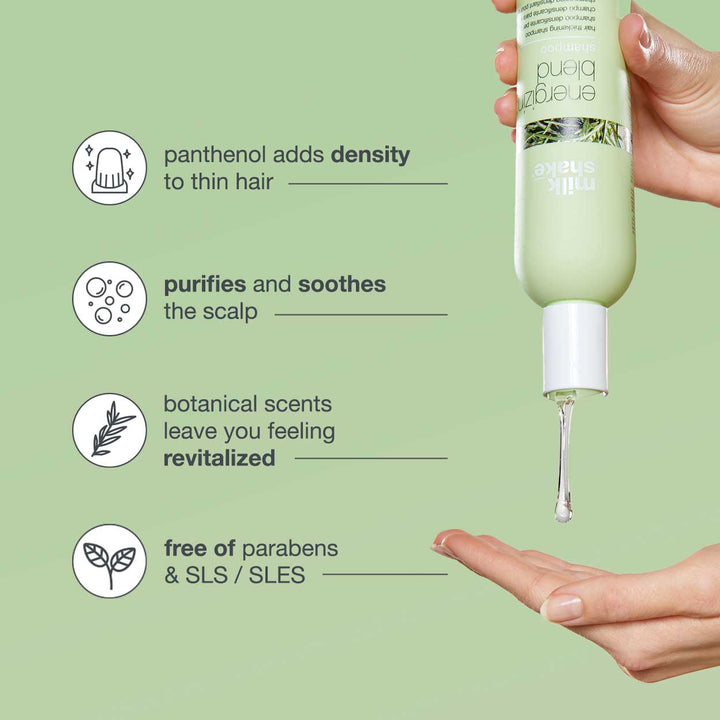 milk_shake Energizing Blend Shampoo key benefits