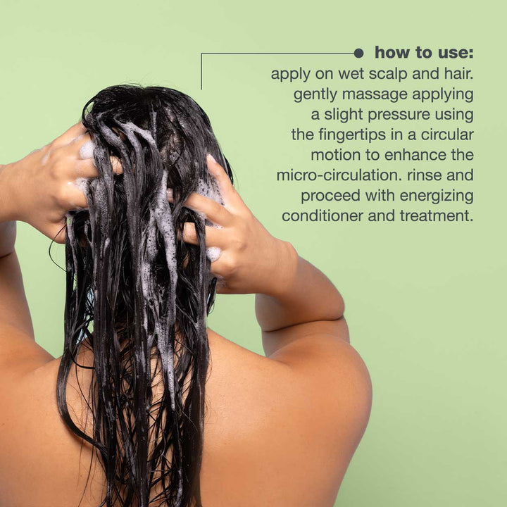 milk_shake Energizing Blend Shampoo how to use