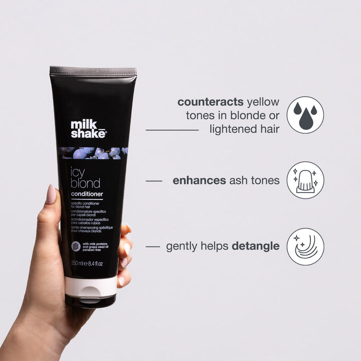 milk_shake Icy Blond Conditioner key benefits
