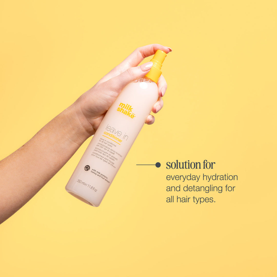 milk_shake Leave In Conditioner application
