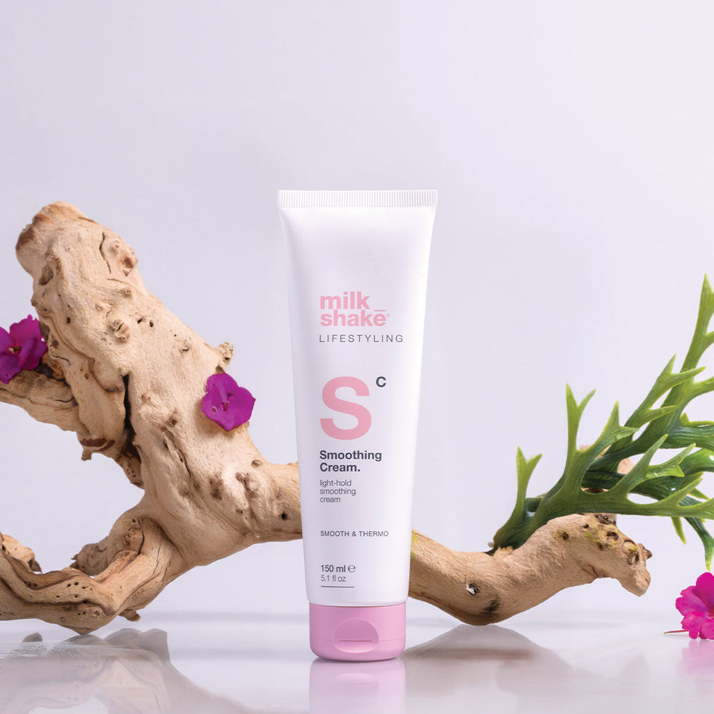milk_shake Lifestyling Smoothing Cream styled product shot