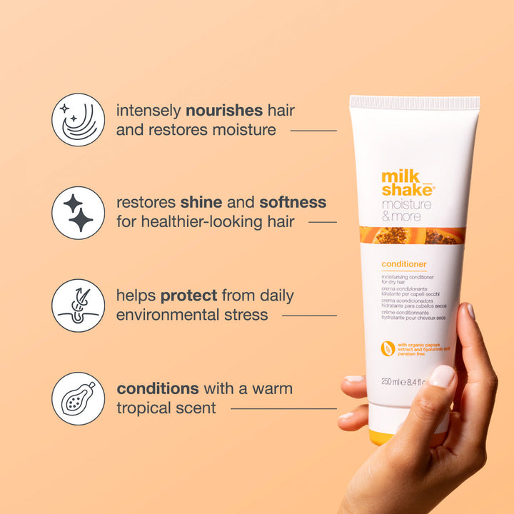 milk_shake Moisture & More Conditioner key benefits