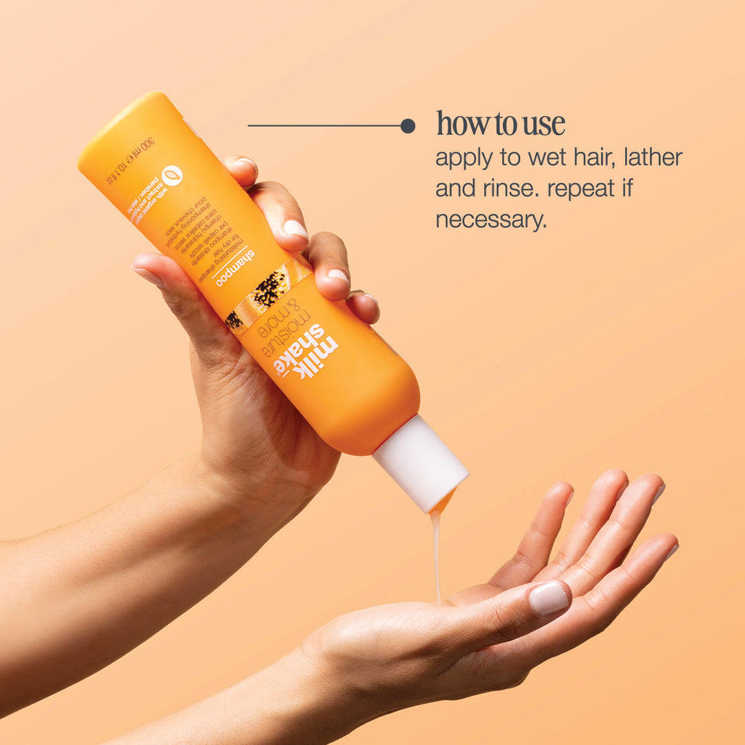 milk_shake Moisture & More Shampoo how to use