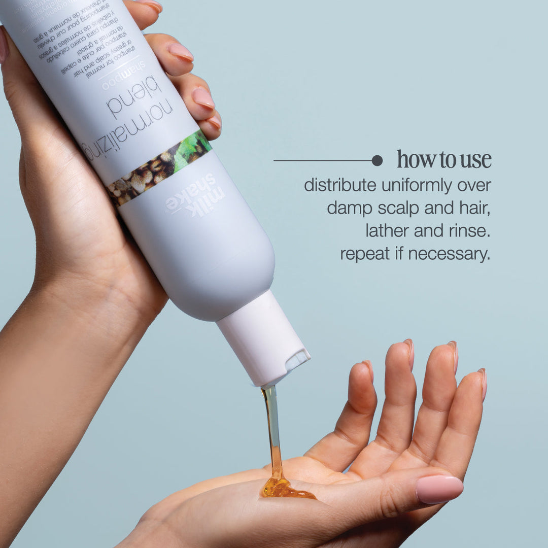 milk_shake Normalizing Blend Shampoo how to use