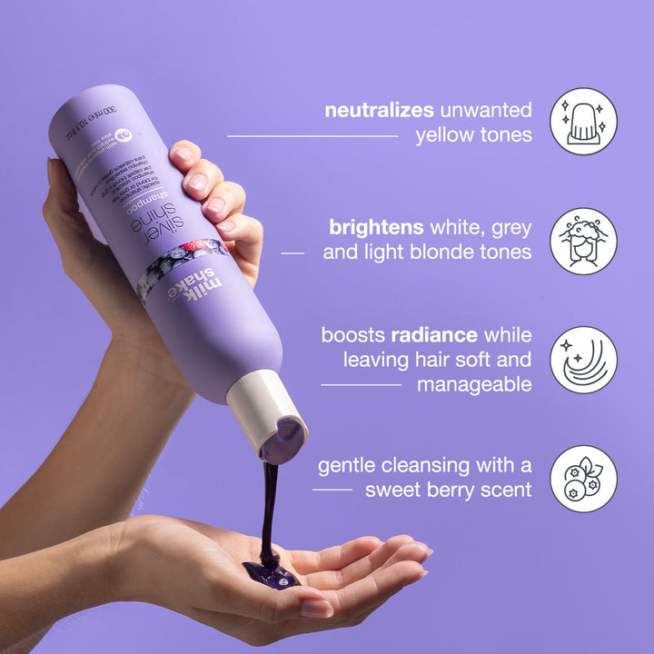 milk_shake Silver Shine Shampoo key benefits
