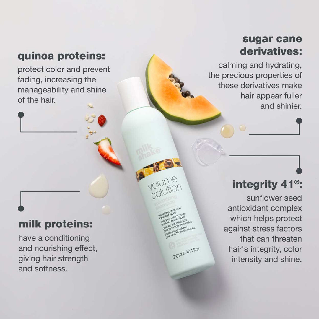 milk_shake Volume Solution Volumizing Shampoo key ingredients