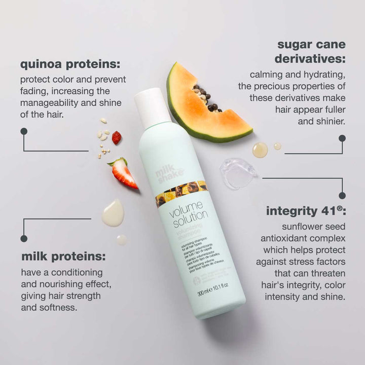 milk_shake Volume Solution Volumizing Shampoo key ingredients