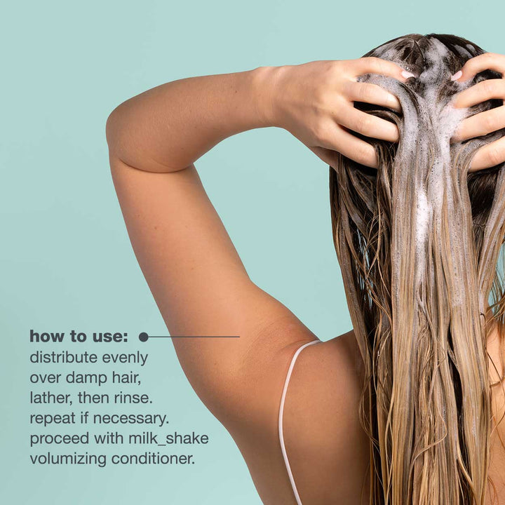 milk_shake Volume Solution Volumizing Shampoo how to use