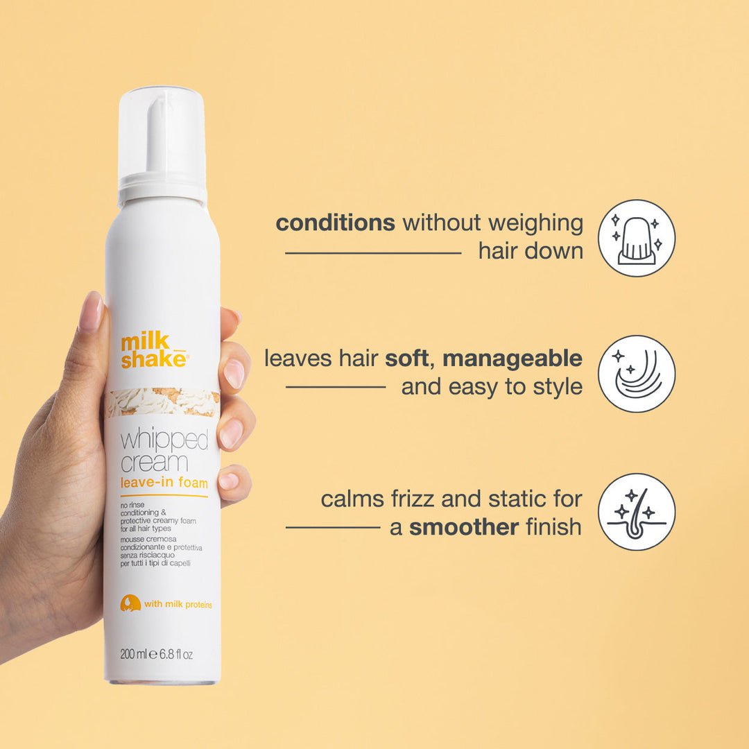 milk_shake Whipped Cream Leave-In Foam key benefits