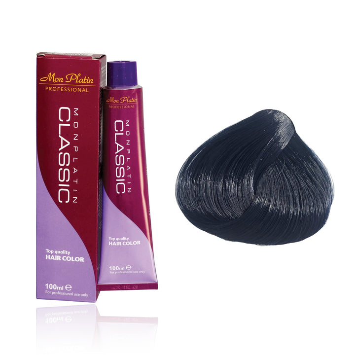 Mon Platin Classic Hair Color 1.10 (Blue Black)