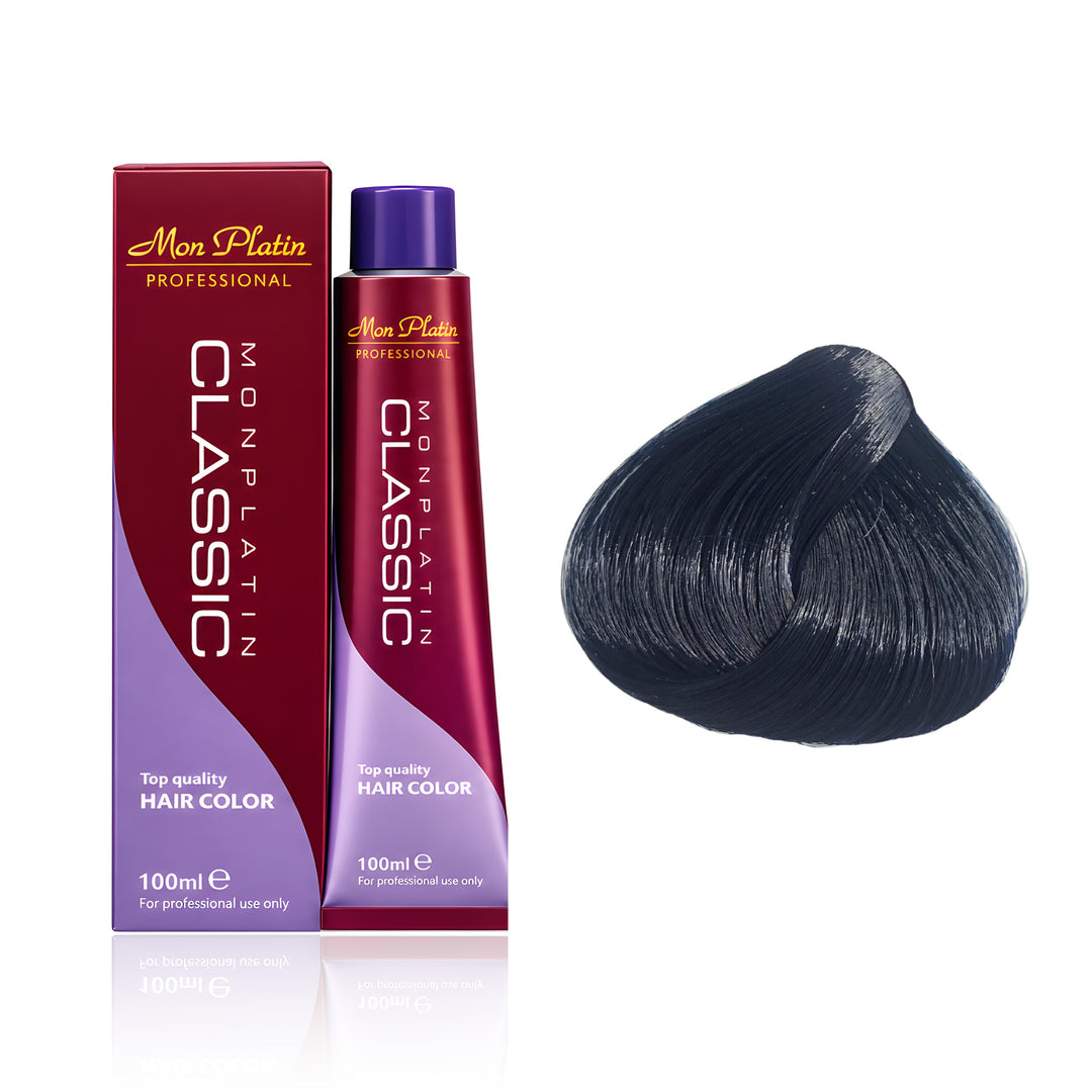 Mon Platin Classic Hair Color 1.10 (Blue Black)