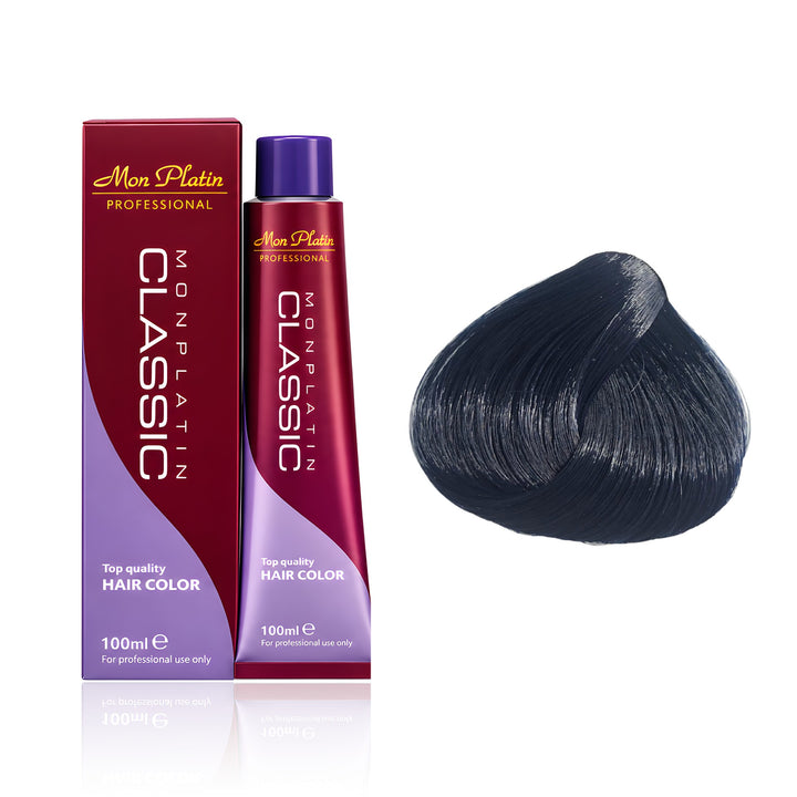 Mon Platin Classic Hair Color 1.10 (Blue Black)