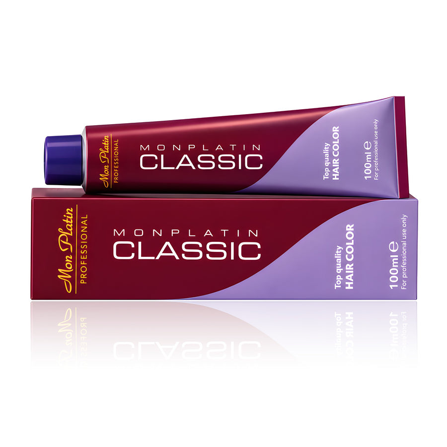 Mon Platin Classic Hair Color 100ml box and tube