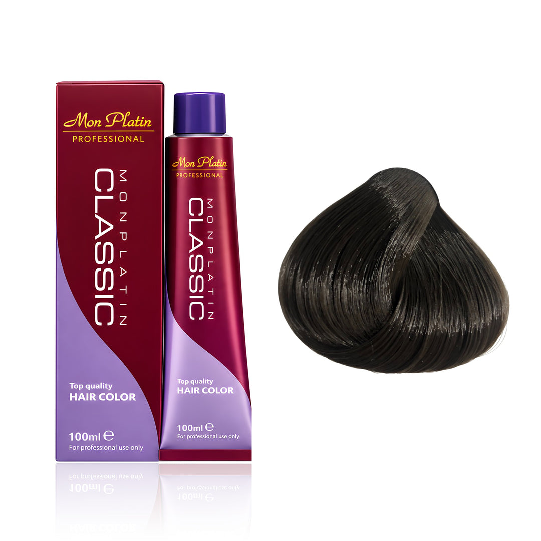 Mon Platin Classic Hair Color 4.1 (Ash Brown)