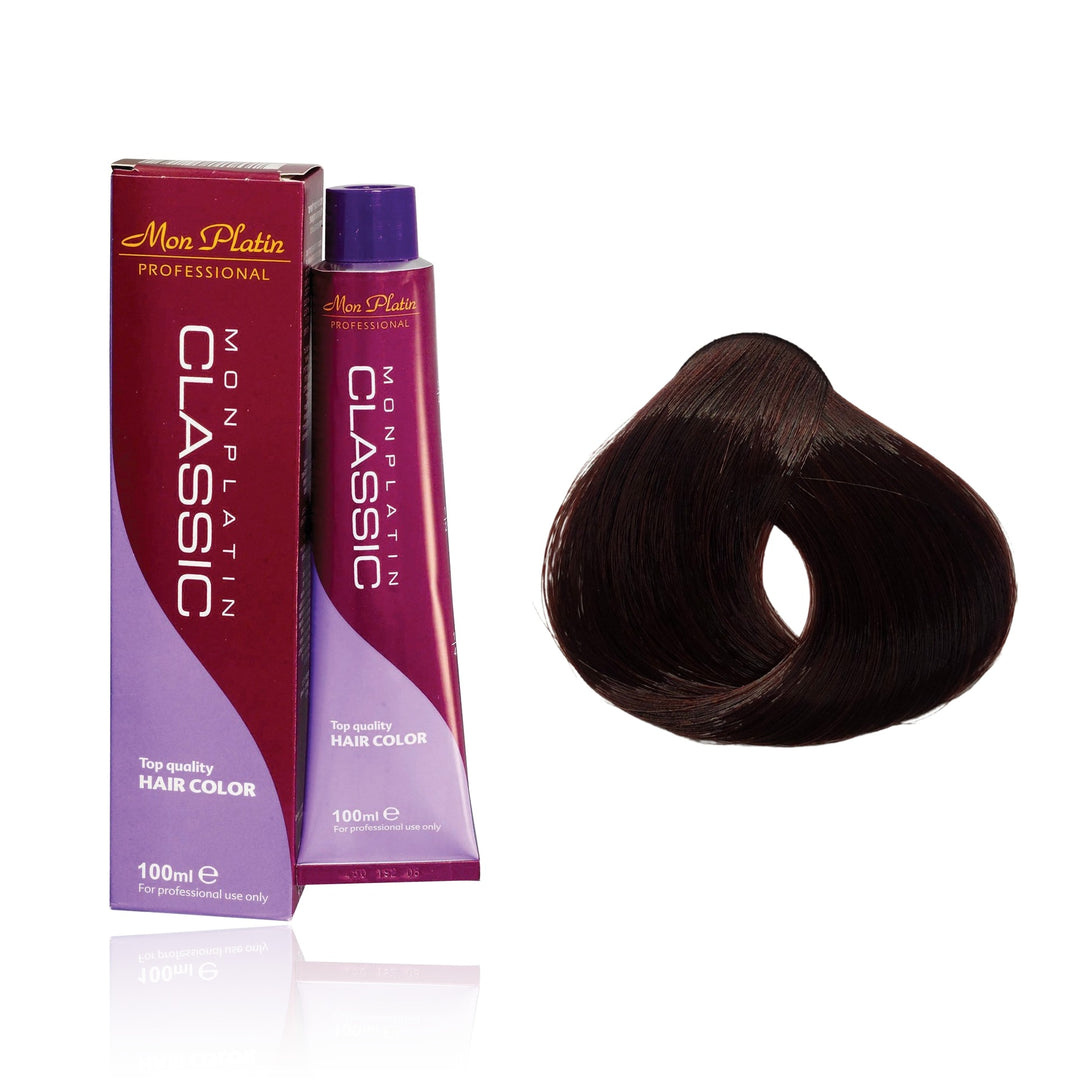 Mon Platin Classic Hair Color 4.62 (Dark Auburn Red)