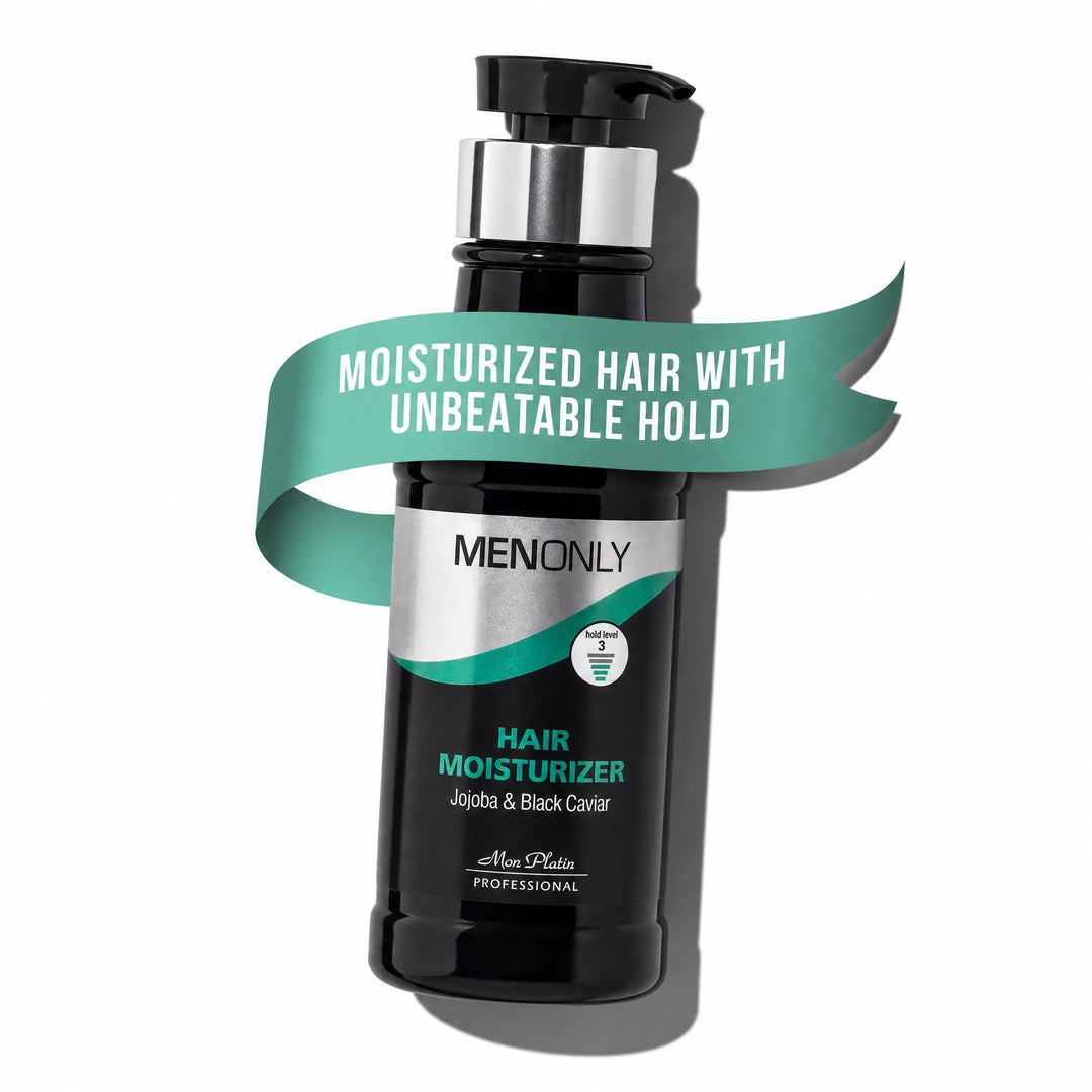 Mon Platin Men Only Hair Moisturizer - moisturized hair with hold