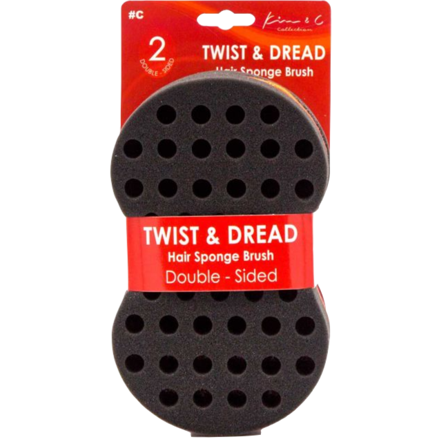 Kim & C - Twist & Dread - Hair Sponge Brush