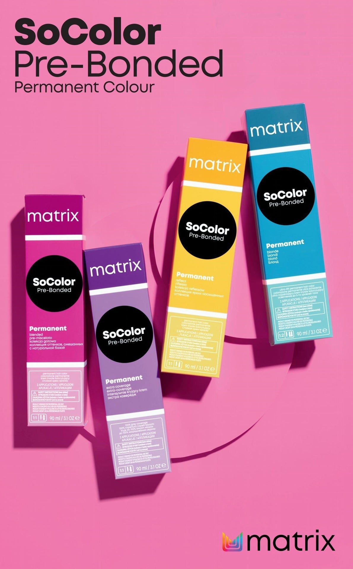Matrix - Socolor Pre - Bonded - Color Chart – Smooth&Charming
