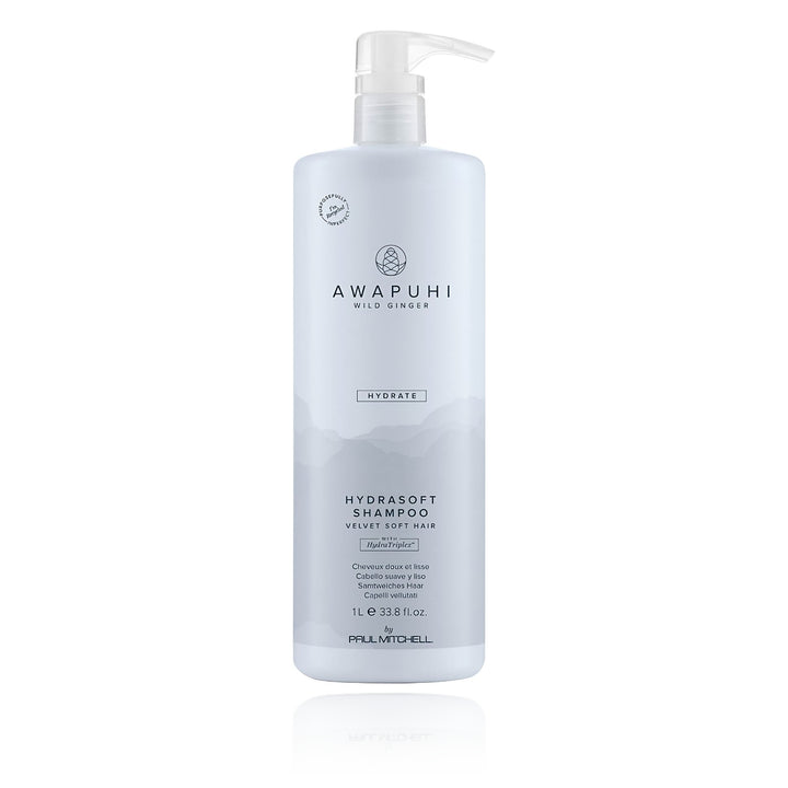 Paul Mitchell Awapuhi Wild Ginger HydraSoft Shampoo 33.8 oz (1000 ml)