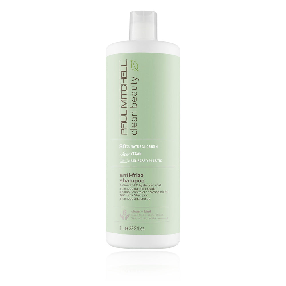 Paul Mitchell Clean Beauty Anti-Frizz Shampoo 33.8 oz (1000 ml)