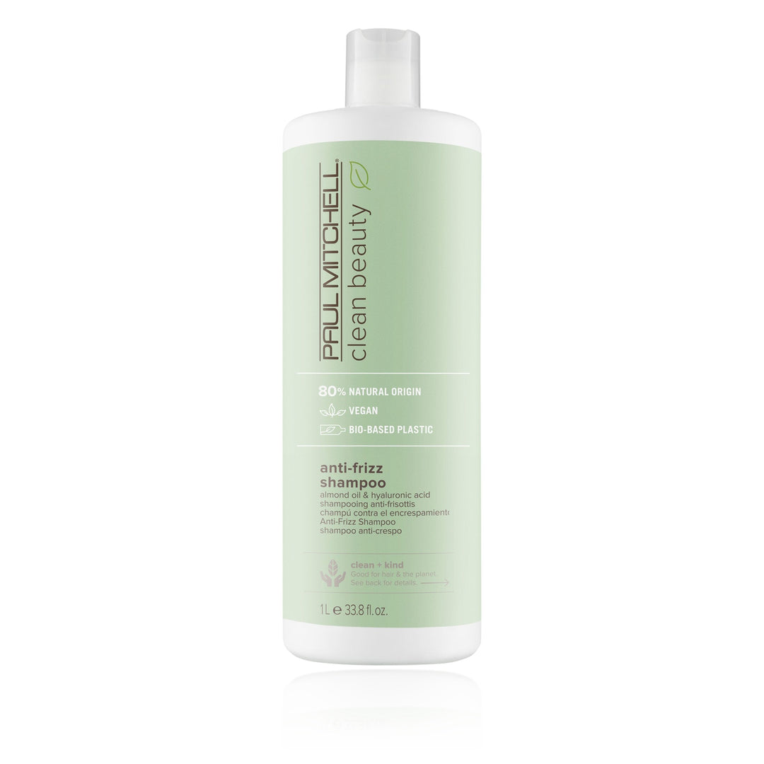 Paul Mitchell Clean Beauty Anti-Frizz Shampoo 33.8 oz (1000 ml)