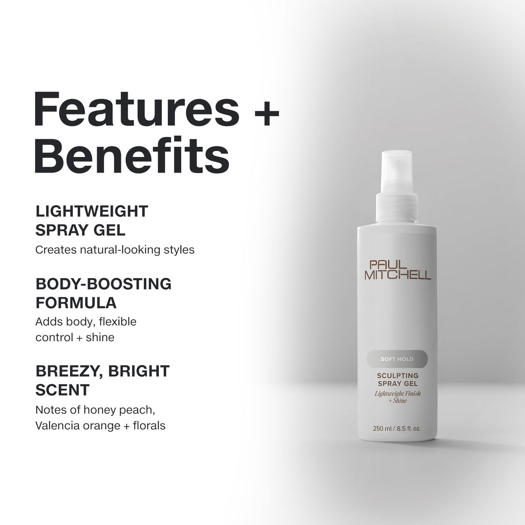 Paul Mitchell Sculpting Spray Gel - features and benefits