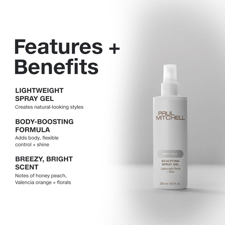 Paul Mitchell Sculpting Spray Gel - features and benefits