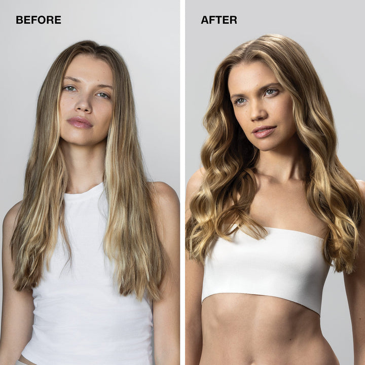 Paul Mitchell styling - before and after