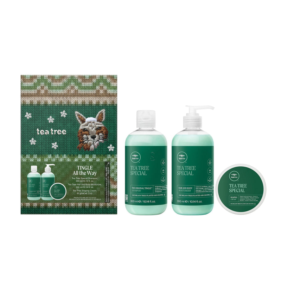 Paul Mitchell Tea Tree Tingle All the Way Gift Set 2 x 10.14 oz (300 ml) + 3 oz (85 g)