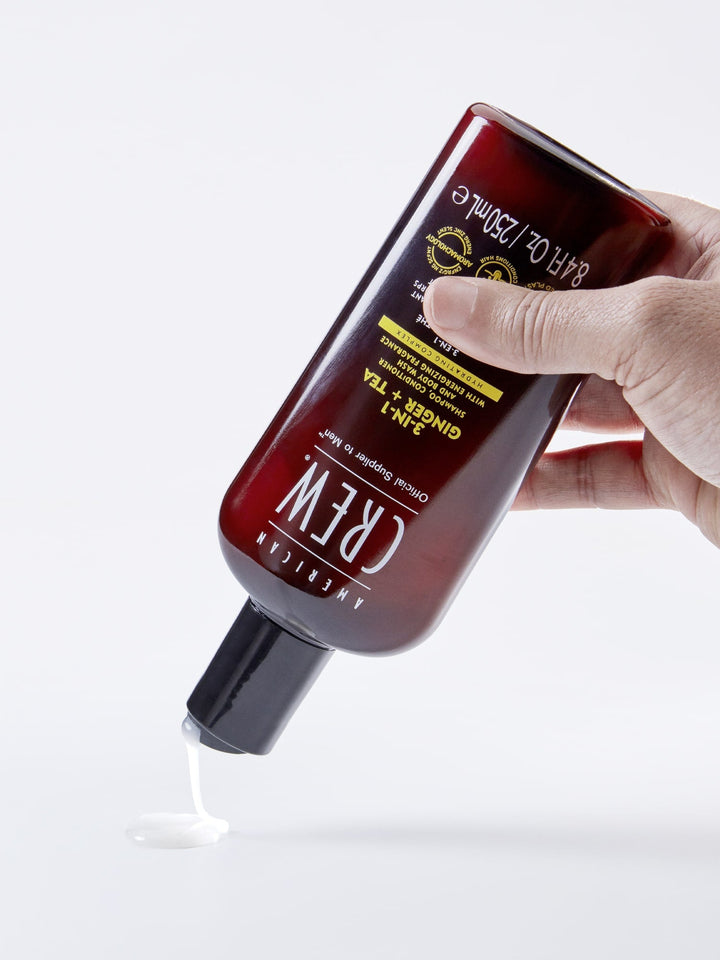 American Crew 3-In-1 Ginger + Tea - texture as it pours