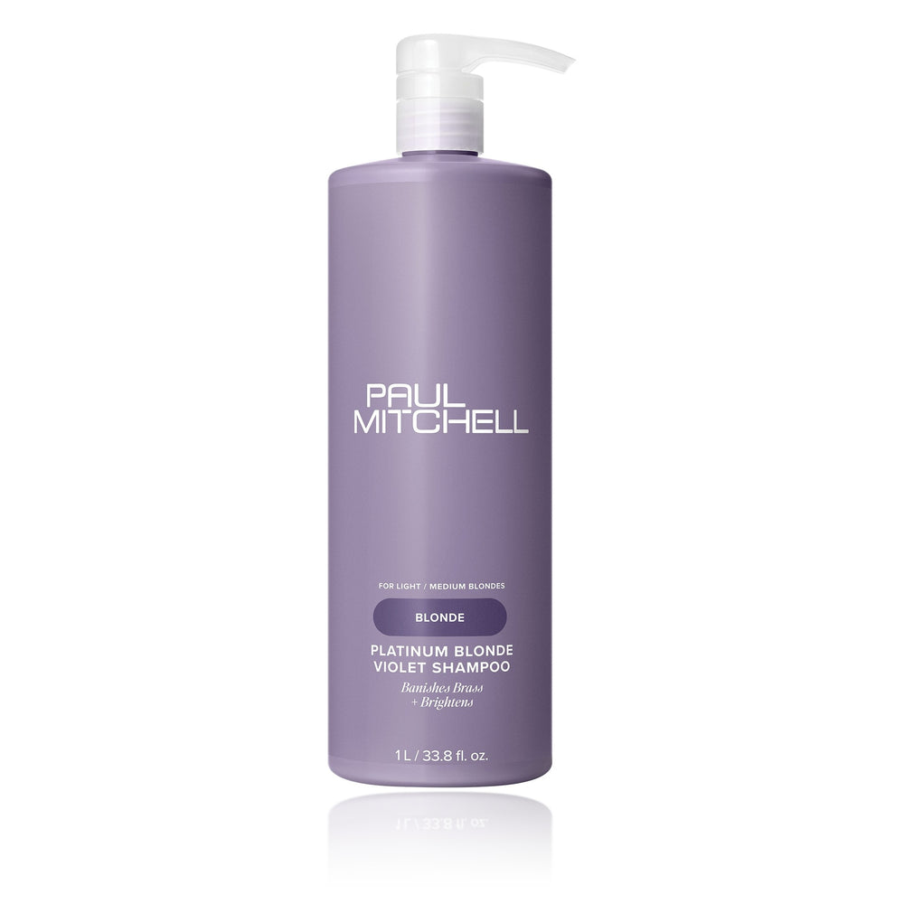 Paul Mitchell Platinum Blonde Violet Shampoo 33.8 oz (1000 ml)