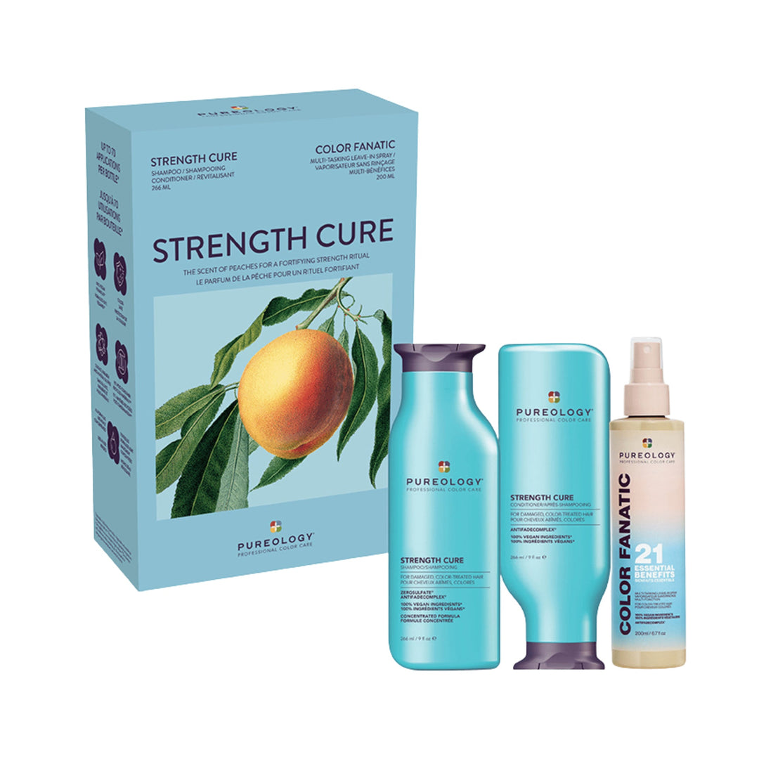 Pureology Strength Cure Holiday Kit 2 x 9 oz (266 ml) + 6.7 oz (200 ml)