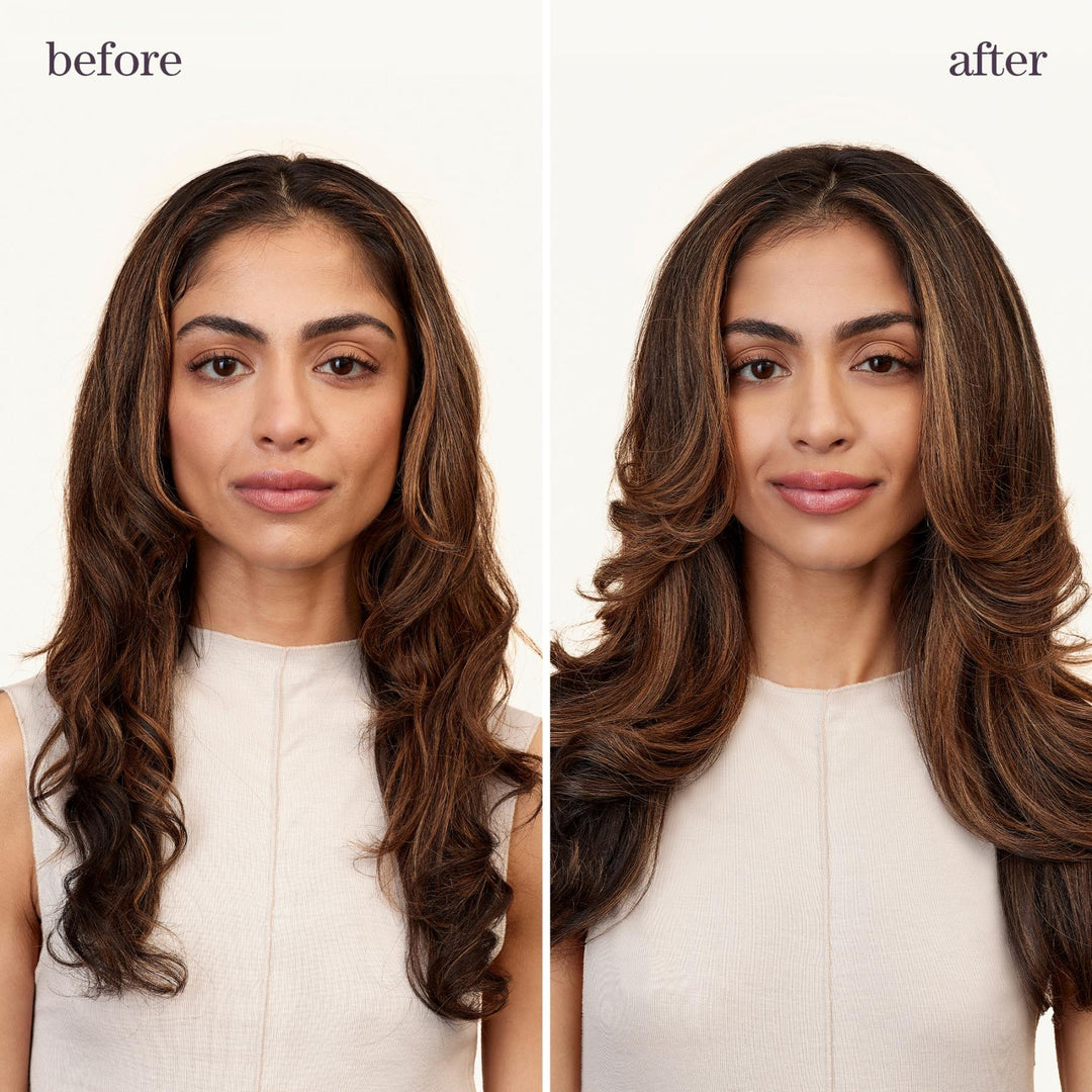 Pureology On The Rise Root-Lifting Mousse - before and after