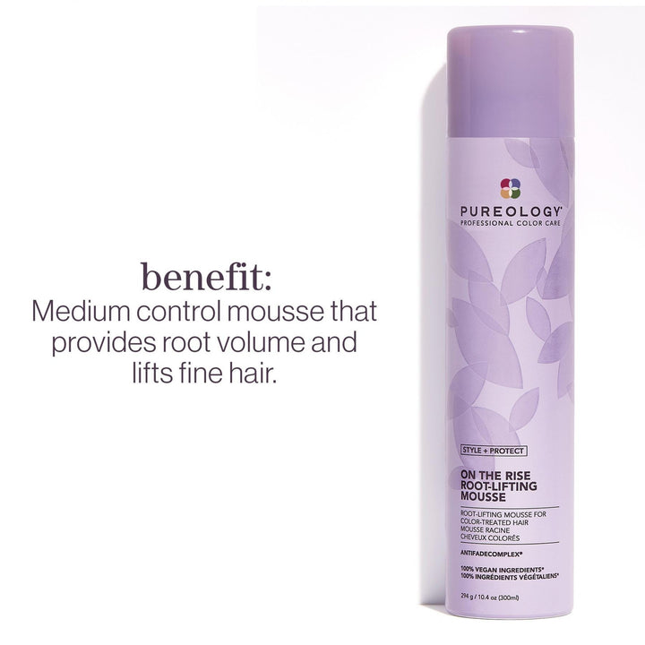 Pureology On The Rise Root-Lifting Mousse - medium control mousse for root volume