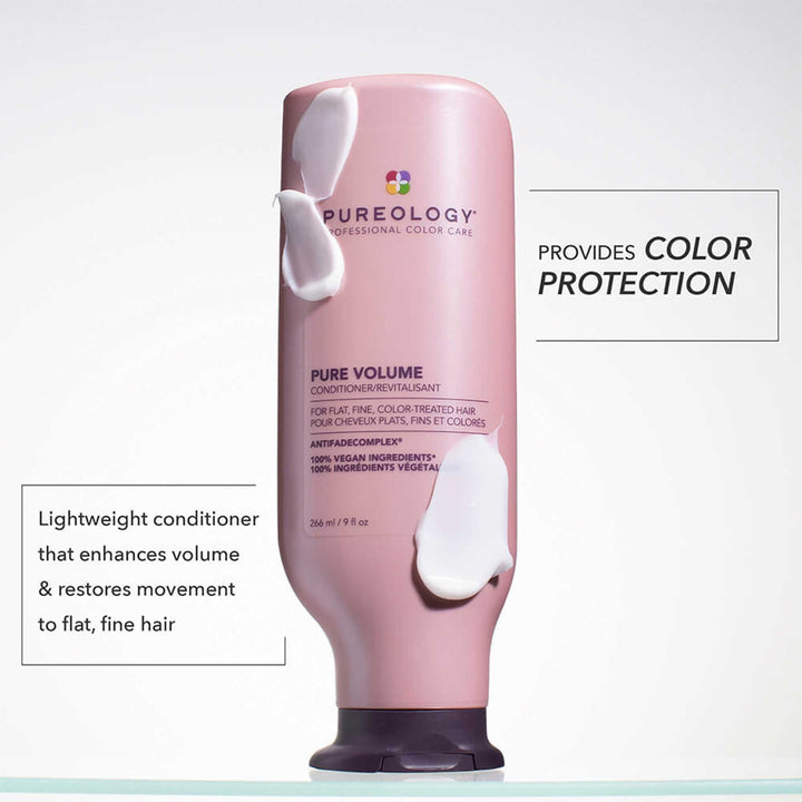 Pureology Pure Volume Conditioner - lightweight conditioner that enhances volume and provides color protection