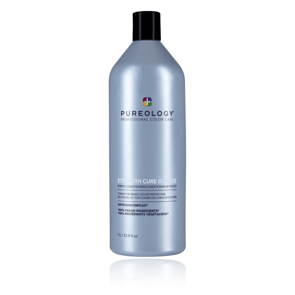 Pureology Strength Cure Blonde Purple Conditioner 33.8 oz (1000 ml)