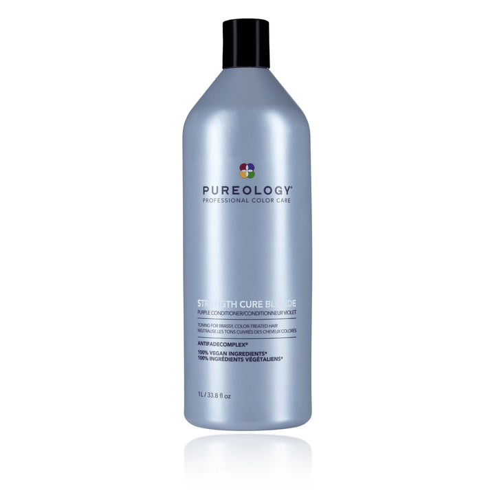 Pureology Strength Cure Blonde Purple Conditioner 33.8 oz (1000 ml)