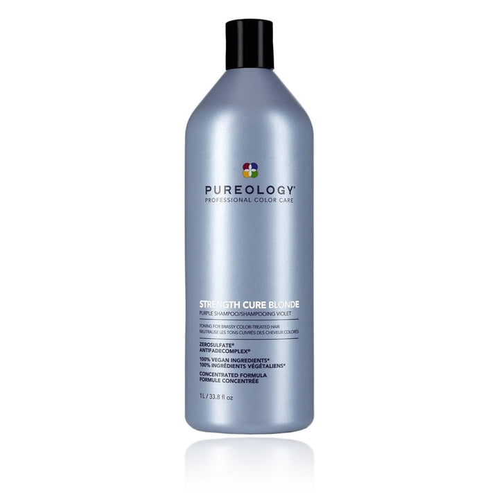 Pureology Strength Cure Blonde Purple Shampoo 33.8 oz (1000 ml)
